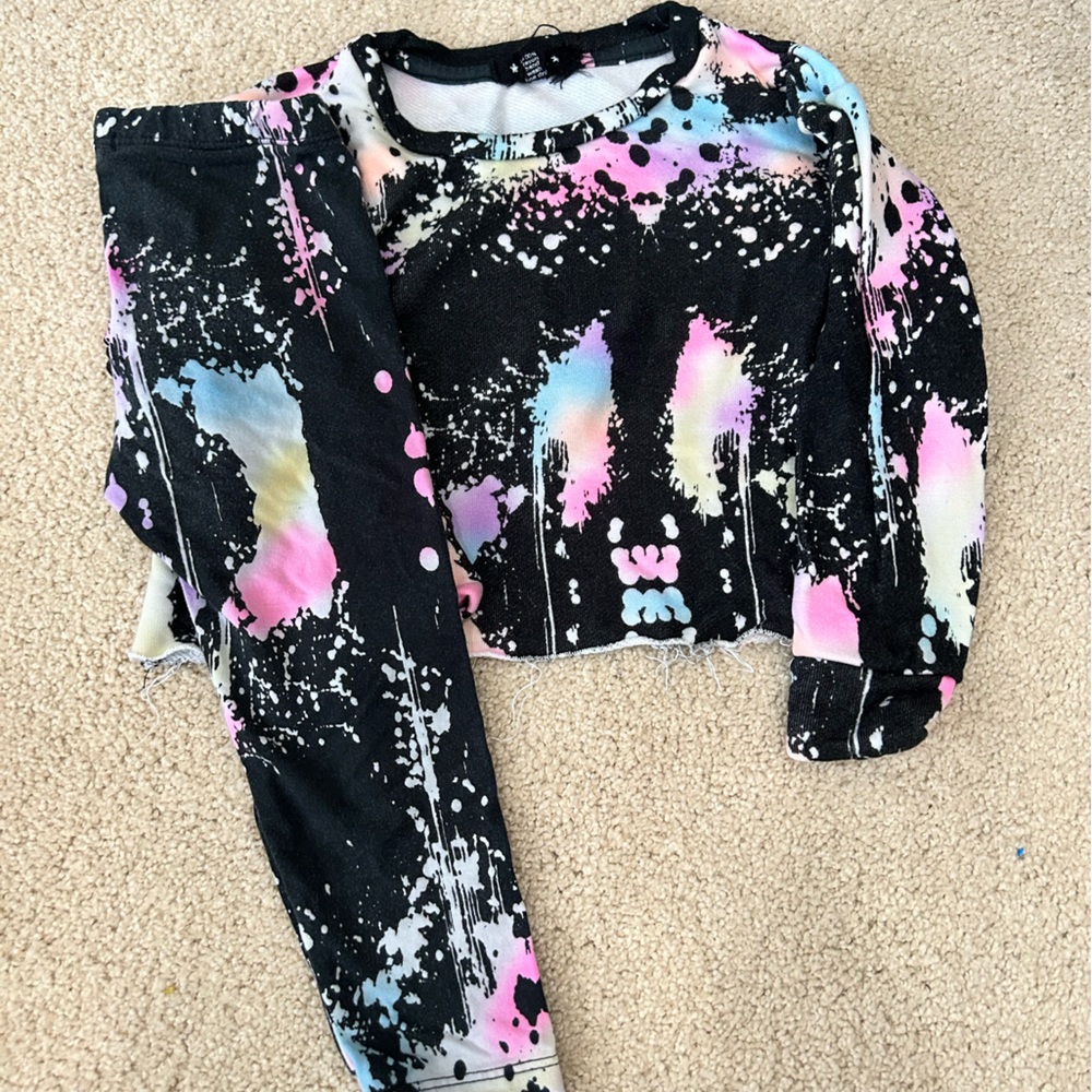 Flower by Zoe splash set size 2T